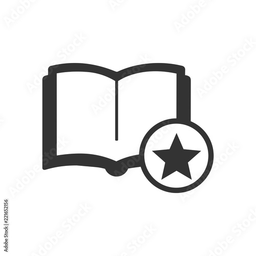 Интересная, полезная книга, статья. Векторный значок.
