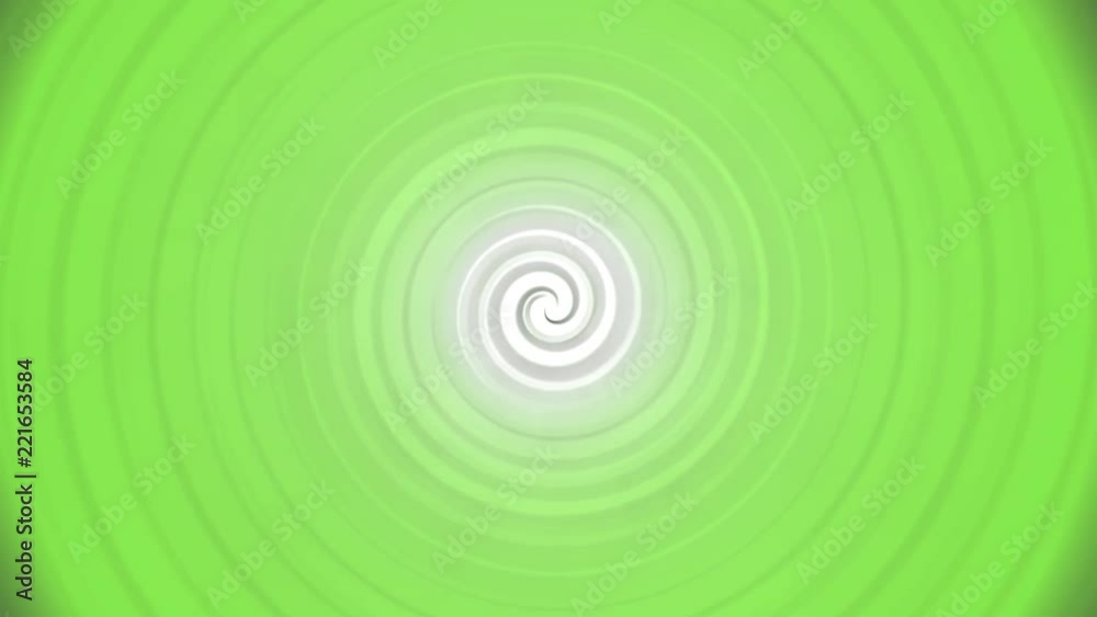 Smooth green color soft spiral backdrop with a spinning rotation and spiraling light white center circle highlight with seamless looping in a high definition background motion video clip Smooth green color soft spiral backdrop with a spinning rotation and spiraling light white center circle highlight with seamless looping in a high definition background motion video clip