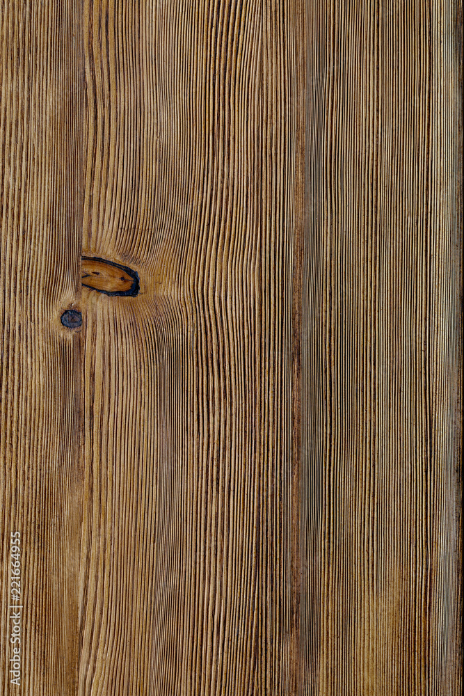 Obraz premium Old brushed and oiled wood. Background, texture with copy space.