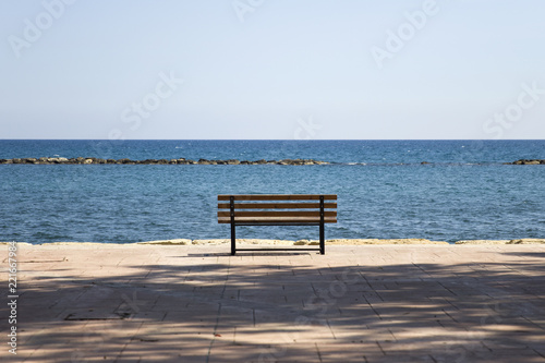 Bench on the beach