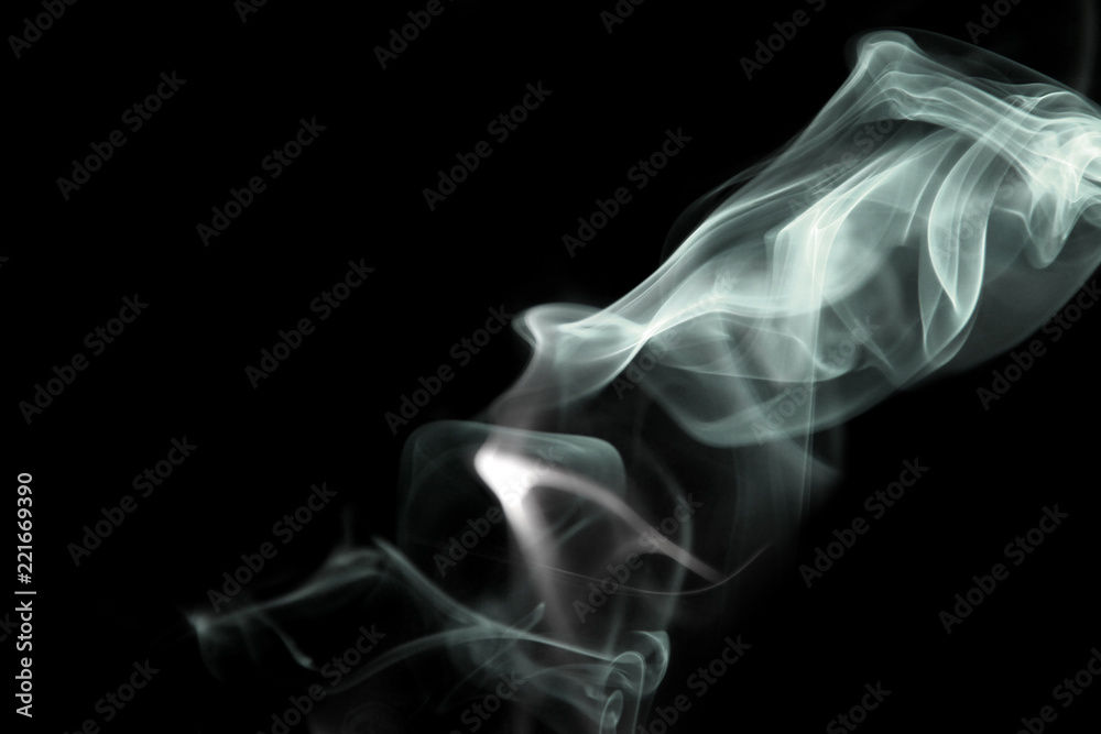 Smoke cloud as background