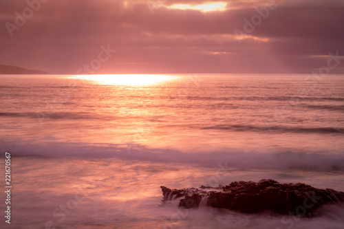 Long exposure shot at Gwithian Beach, Cornwall 5