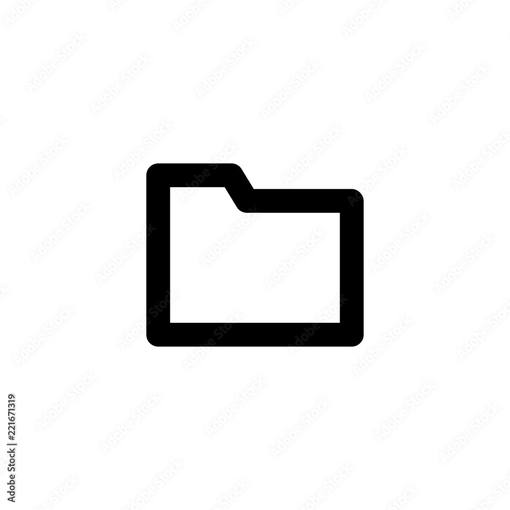 Folder vector icon isolated on background. Trendy sweet symbol. Pixel perfect. illustration EPS 10. Folder vector icon isolated on background. Trendy sweet symbol. Pixel perfect. illustration EPS 10.