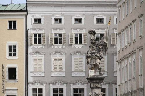Salzburg - Florianibrunnen, Alter Markt, Österreich