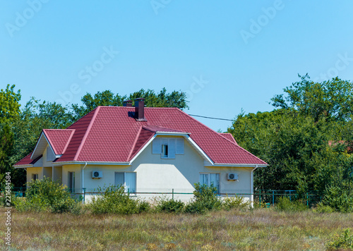 Wallpaper Mural A section of colorful terraced housing in a west country seaside town Torontodigital.ca