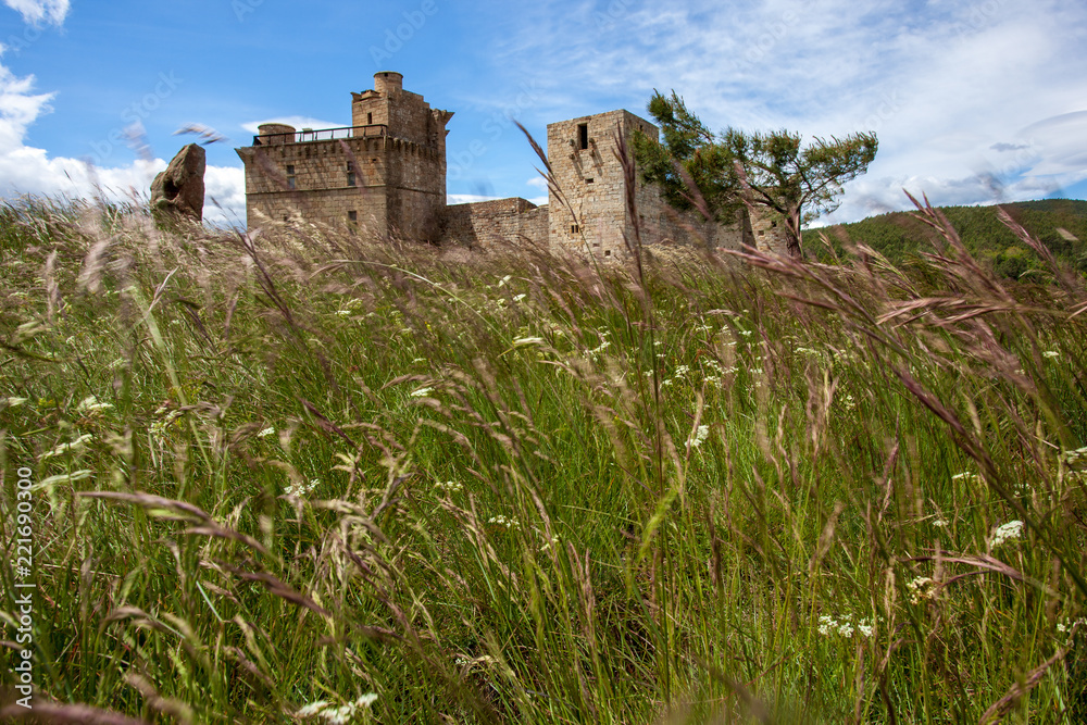 Vue du Château de Portes