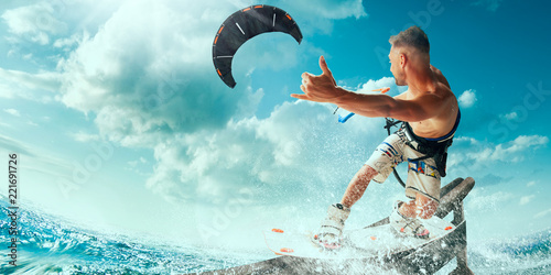 Kitesurfing photo