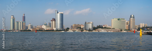 xiamen city skyline