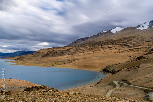 TSO MORIRI LAKE in Summer Leh, Ladakh, Jammu and Kashmir, India