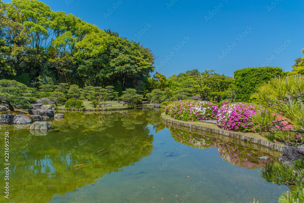 A typical Japanese Garden
