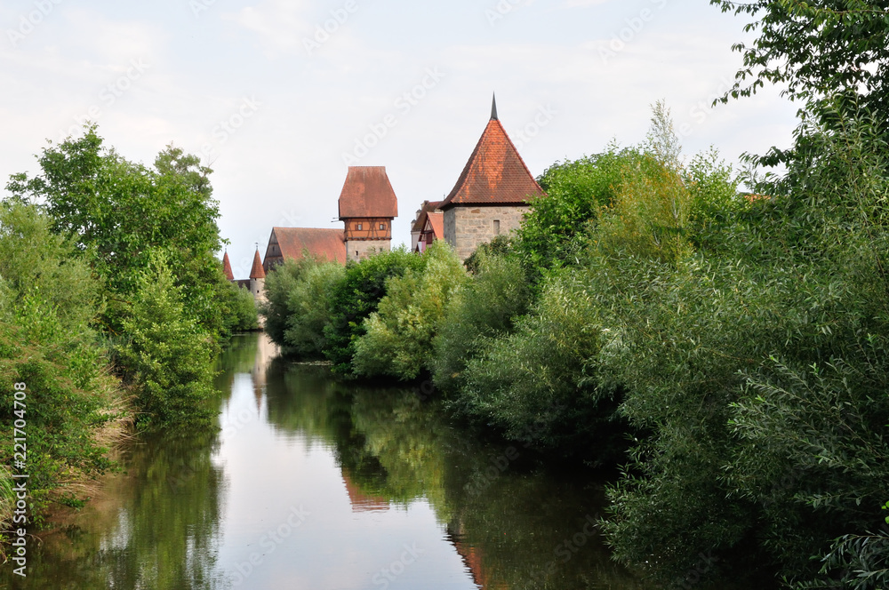 Obraz premium Dinkelsbuehl Bayern