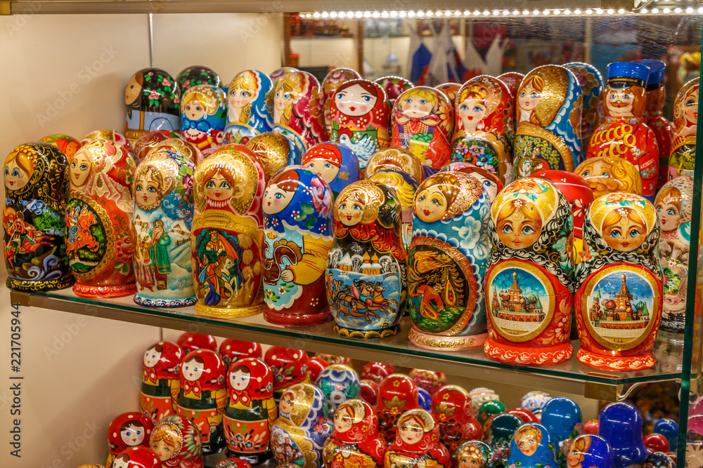 traditional pottery in the market