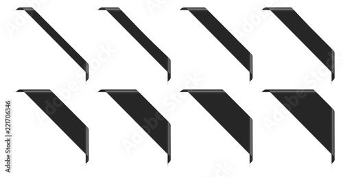 8 corner banner - black friday