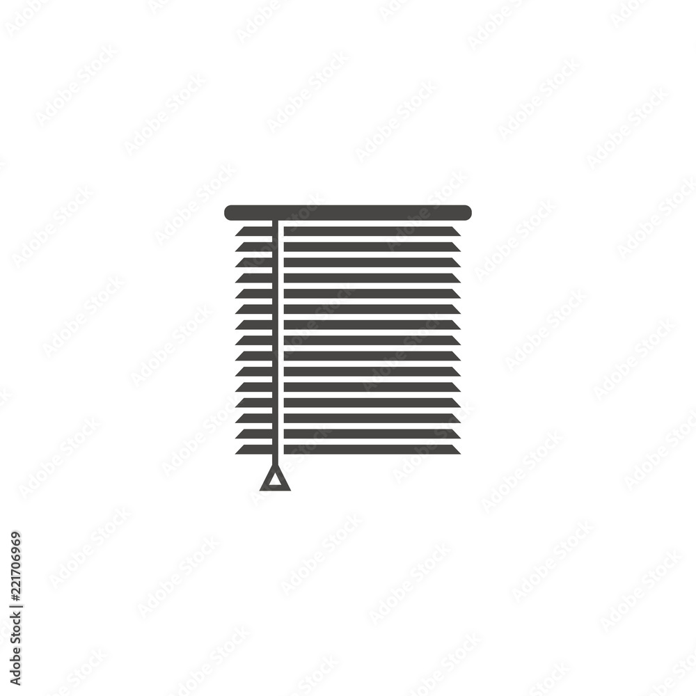 Louvers sign icon. Window blinds or jalousie symbol