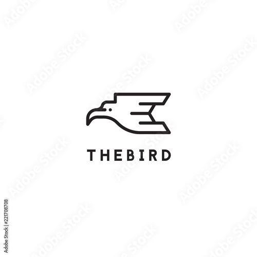 The bird logo icon