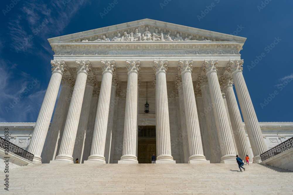 United States Supreme Court building located in Washington, D.C., USA. United States Supreme Court building located in Washington, D.C., USA.