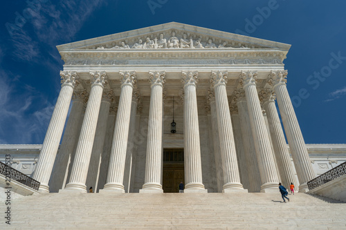 United States Supreme Court building located in Washington, D.C., USA. photo