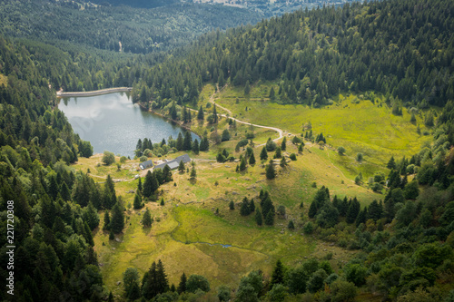 La route des Crètes en Alsace, France - 08 21 2018: hohneck photo