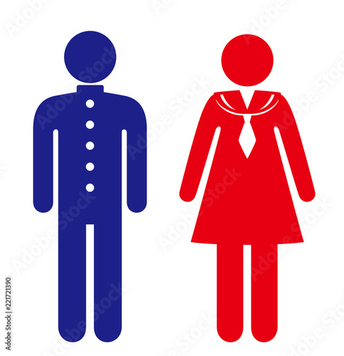 トイレマーク（学生）