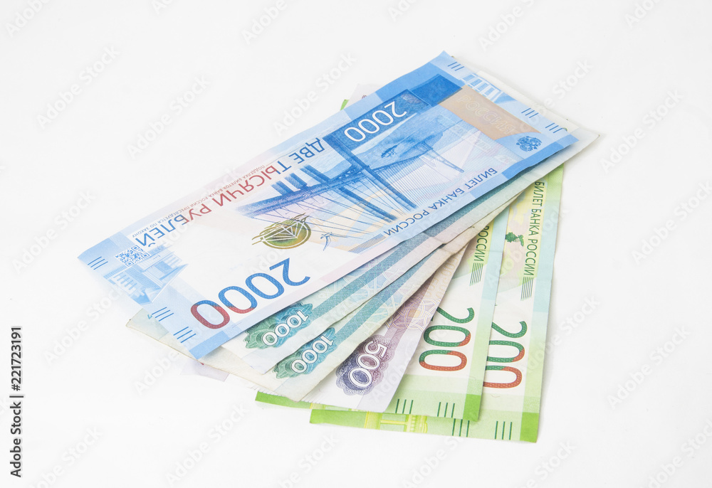 trolley with money, money concept, isolated on white trolley with money, money concept, isolated on white