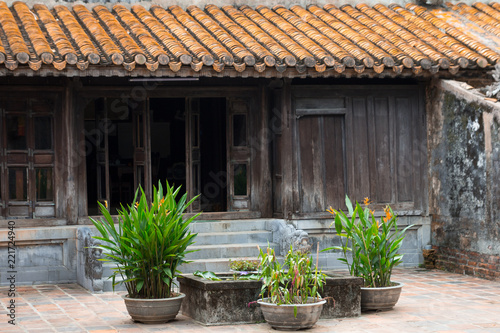 ancient asian architecture wood timber house