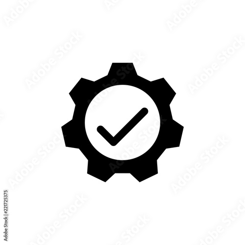 mechanism verified icon. Element of simple icon. Premium quality graphic design icon. Signs and symbols collection icon for websites, web design, mobile app