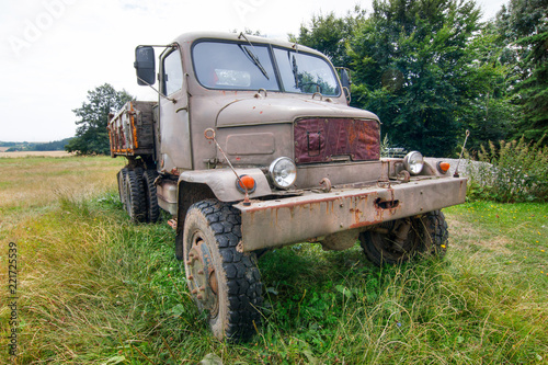 Old terrain truck Praga V3S photo