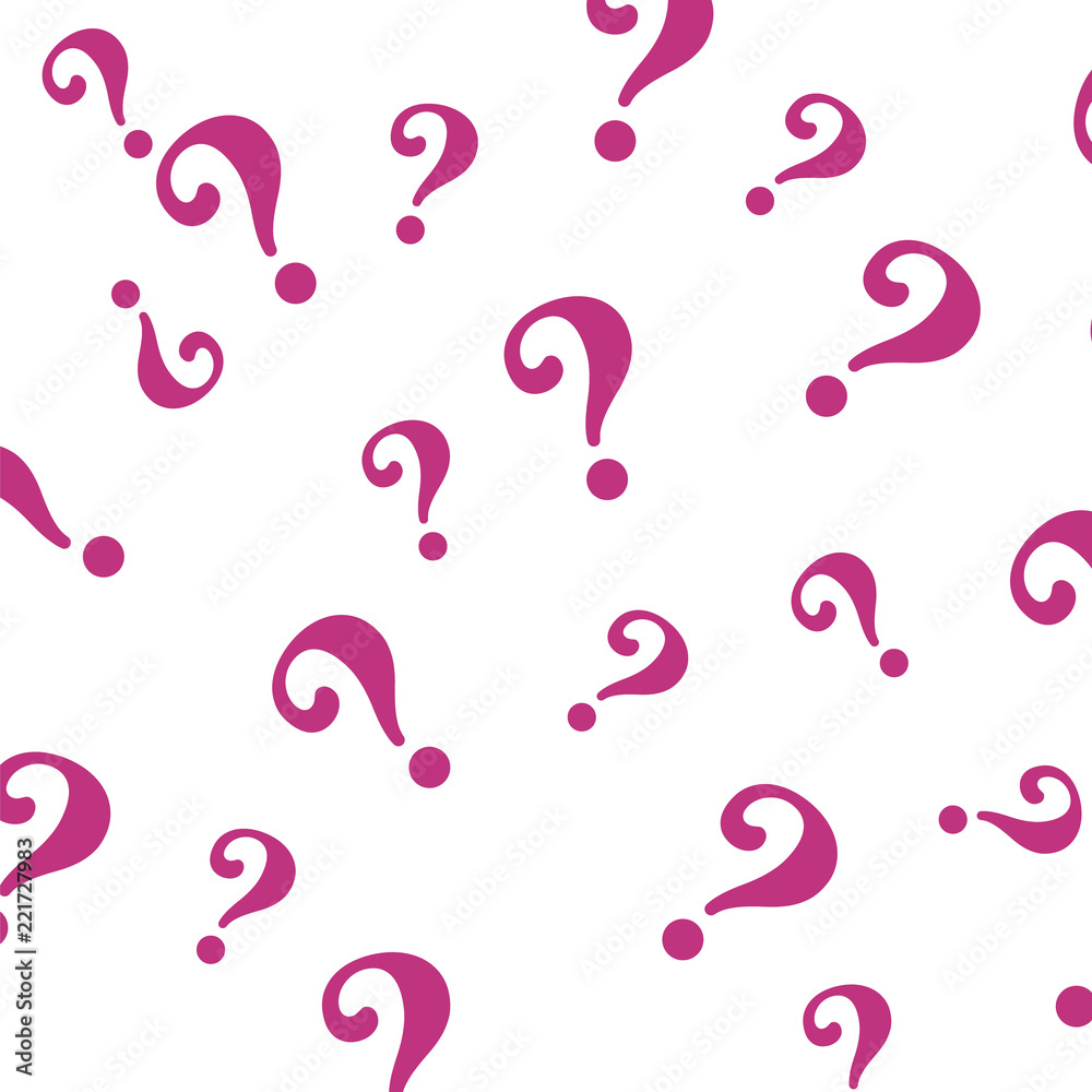 Question mark pattern. Question design vector background Question mark pattern. Question design vector background