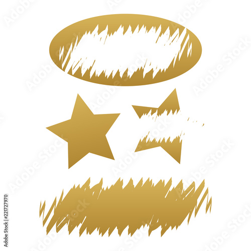 Scratch cards vector. Lottery cover for scratch card