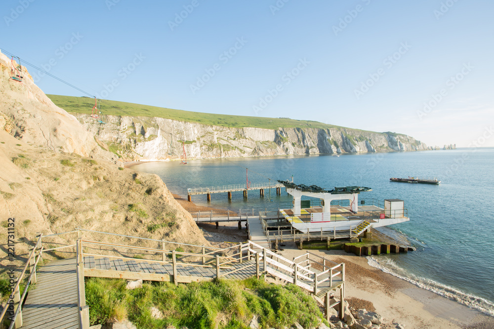 Naklejka premium The Needles / View from the stairs