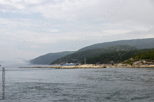 Whale watching in Tadoussac