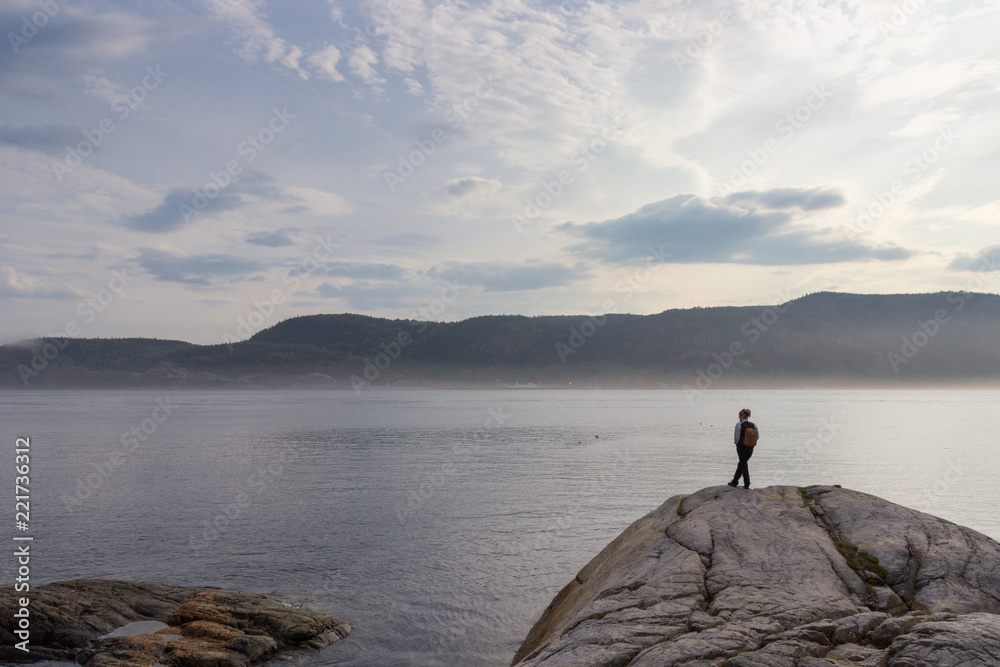 Whale watching in Tadoussac