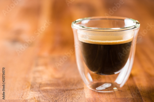 Cup of espresso coffee