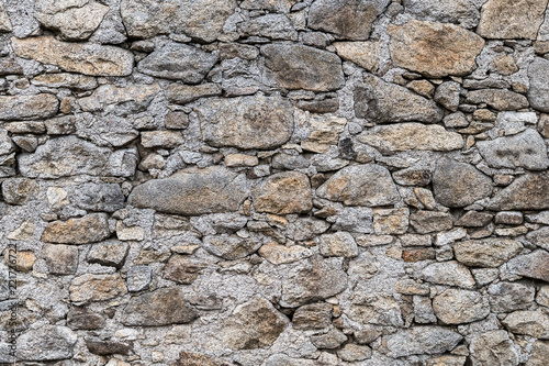 Stone masonry texture, Old retaining masonry of different size stone backgrounds