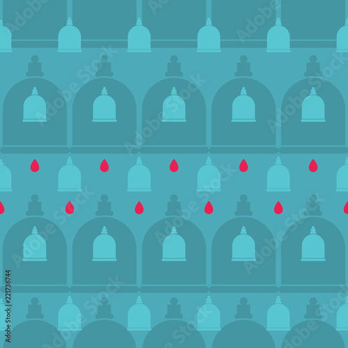 Hidjama pattern, jar's silhouette 