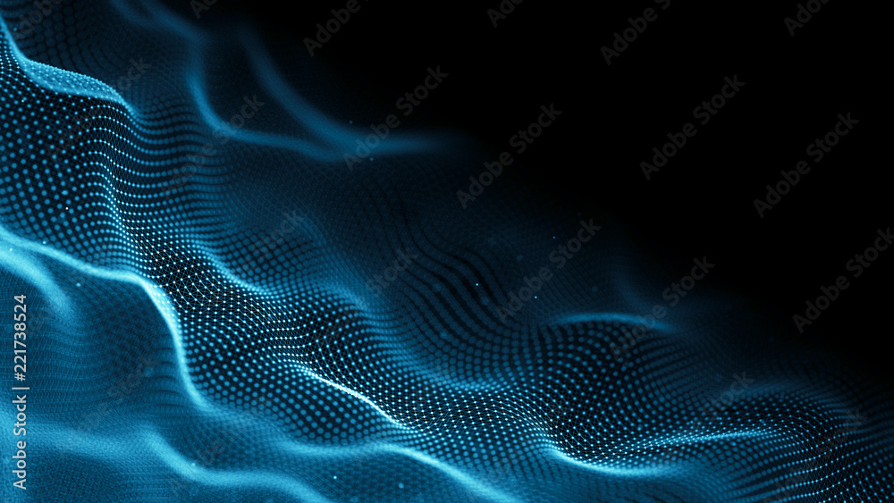 Data technology background. Abstract background. Connecting dots and lines on dark background. 3D rendering. 4k. Data technology background. Abstract background. Connecting dots and lines on dark background. 3D rendering. 4k.