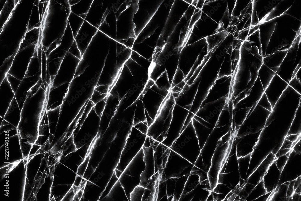 Black marble texture abstract background for design pattern art work, with high resolution.