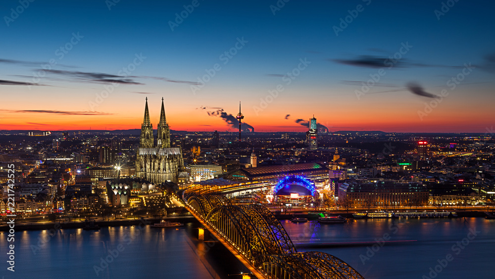 Köln Skyline 