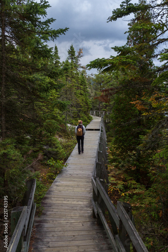 Walking around Tadoussac