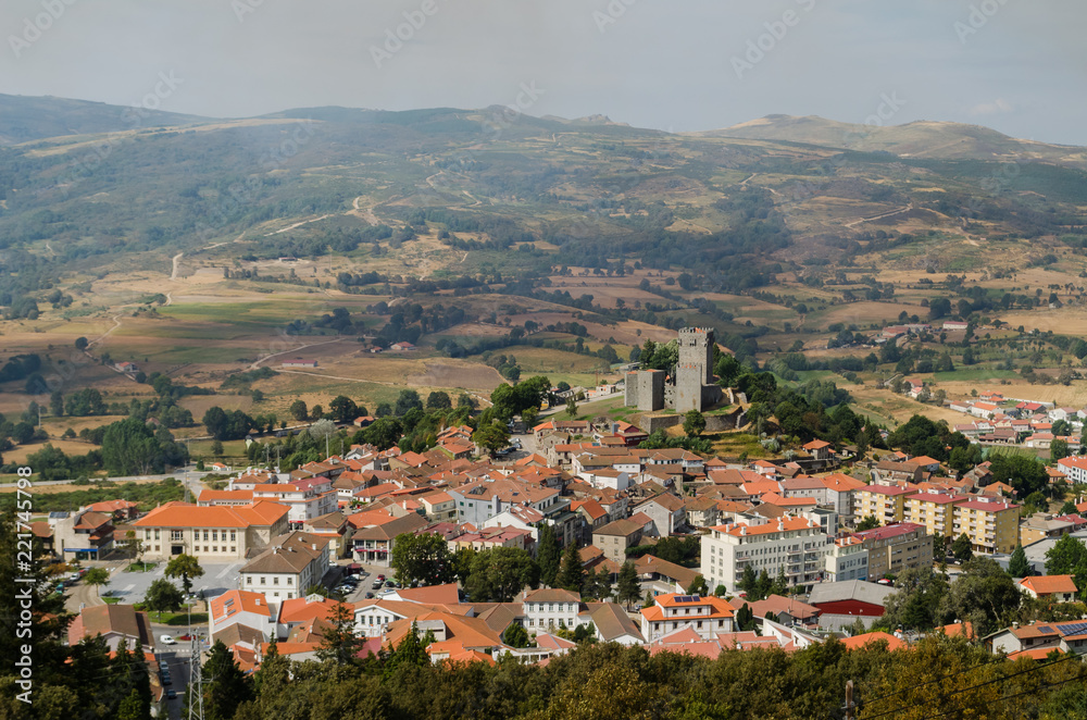 Montalegre capital de Terras de Barroso, Tras-os-Montes. Distrito de Vila Real. Portugal