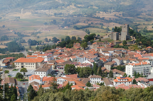 Villa de Montalegre y castillo, Tras-os-Montes. Distrito de Vila Real. Portugal photo