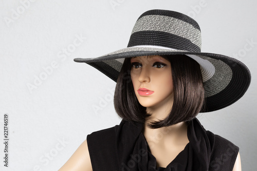 Obraz na płótnie woman glamour manikin w salonie