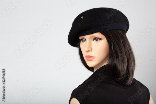 Obraz na płótnie woman glamour manikin w salonie