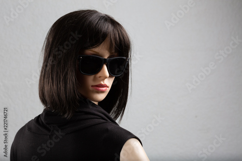 Obraz na płótnie woman glamour manikin w salonie