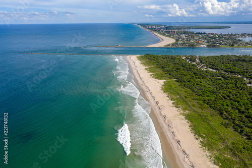 The Fort Pierce Inlet on Florida's East Coast