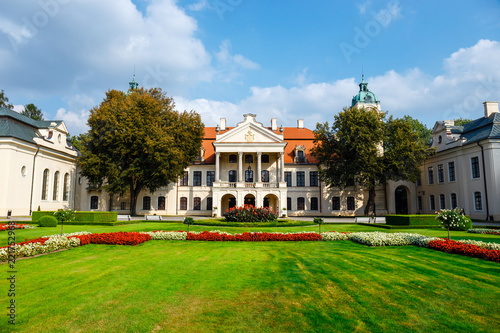 Wallpaper Mural Zamoyski Palace in Kozlowka. It is a large rococo and neoclassical palace complex located in Kozlowka near Lublin in eastern Poland Torontodigital.ca