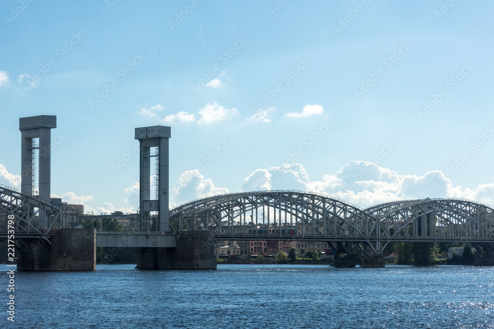 Obraz premium bridge over the river