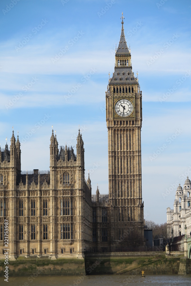 big ben and houses of parliament in london