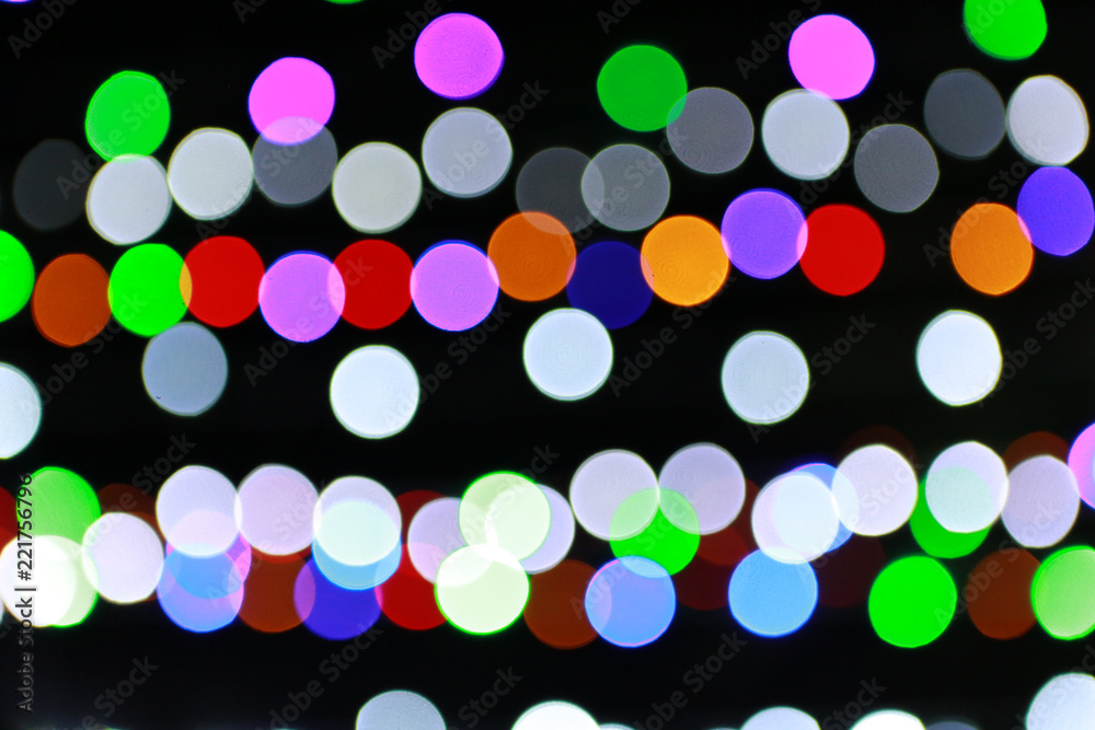 bokeh with colorful lights background. bokeh with colorful lights background.