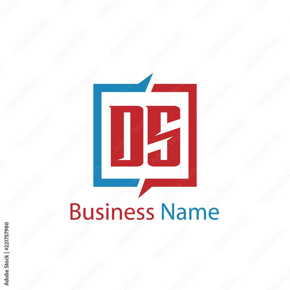 Initial Letter DS Logo Template Design Initial Letter DS Logo Template Design